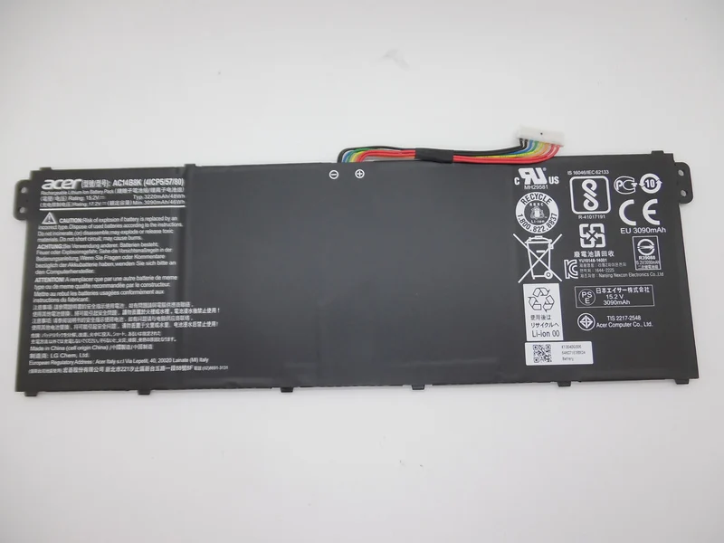 Новая Оригинальная батарея для Acer Nitro 5 (Φ) Predator Helios 300 (An515 42) (G3 571) 572) (PH315 51) (PH317 15 2 V