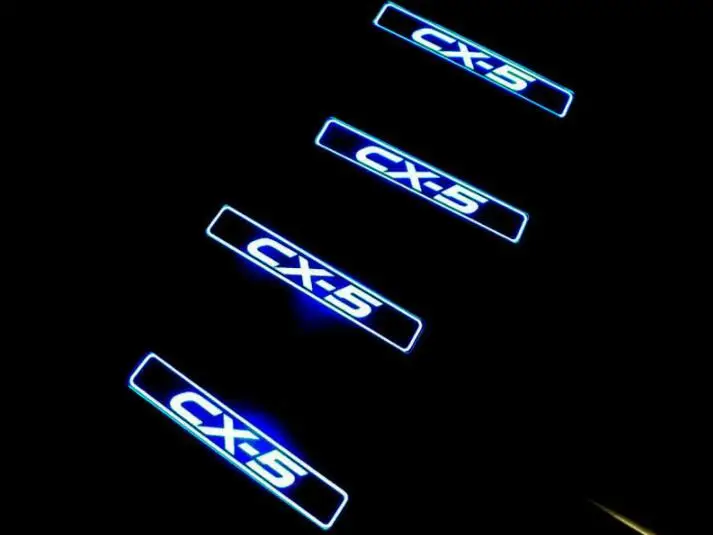 Автомобильные фары нержавеющая сталь двери пластины для порогов подходит