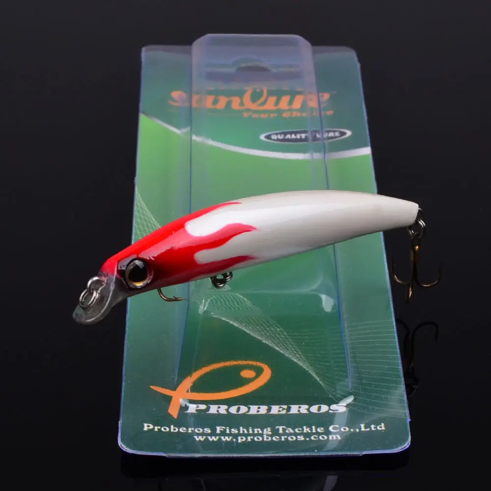 1 ШТ. Жесткий Minnow Рыболовные Приманки 9.5 см-7.29 г Воблеры Пластиковые Снасти | Спорт