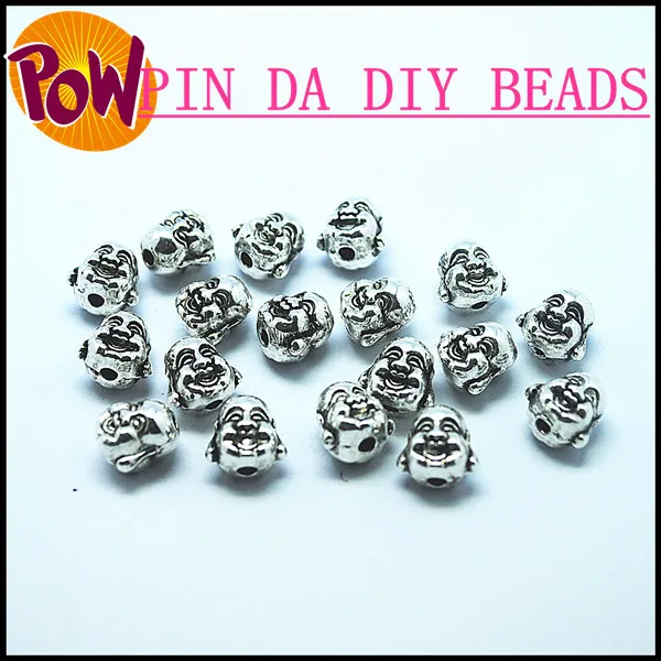 50 шт./лот металлические бусины фотоголовки фигурки подвески для браслета с
