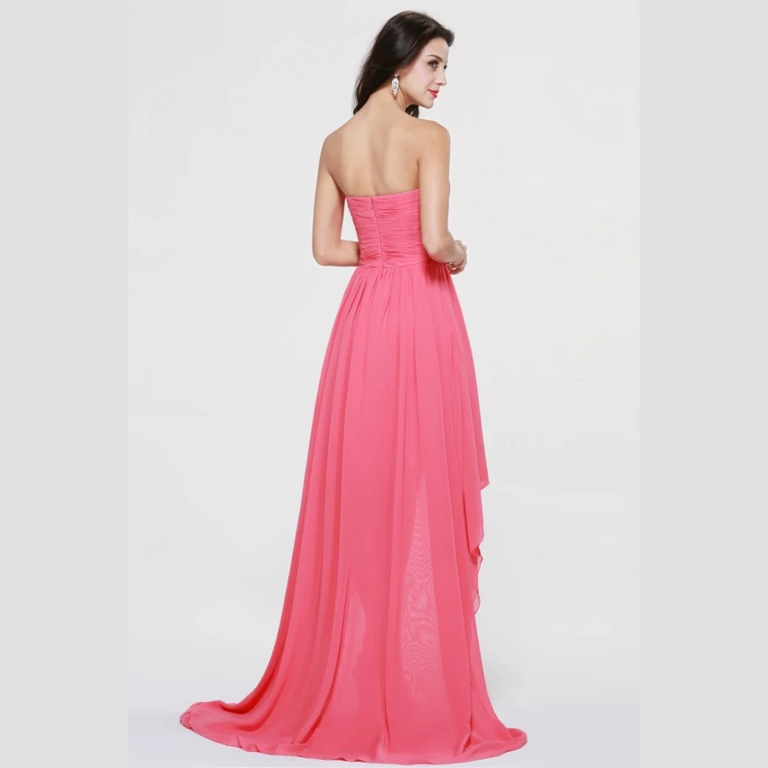 Женское шифоновое платье с арбузом вечернее для выпускного вечера 2019|dress sweetheart|prom