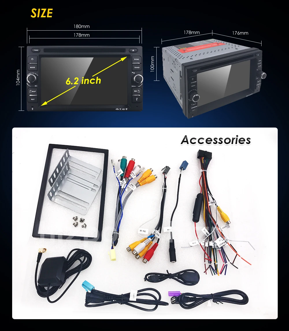 Qcta Core 2 DIN Авторадио Android 8 0 автомобильный DVD Мультимедиа стерео плеер для Nissan XTRAIL