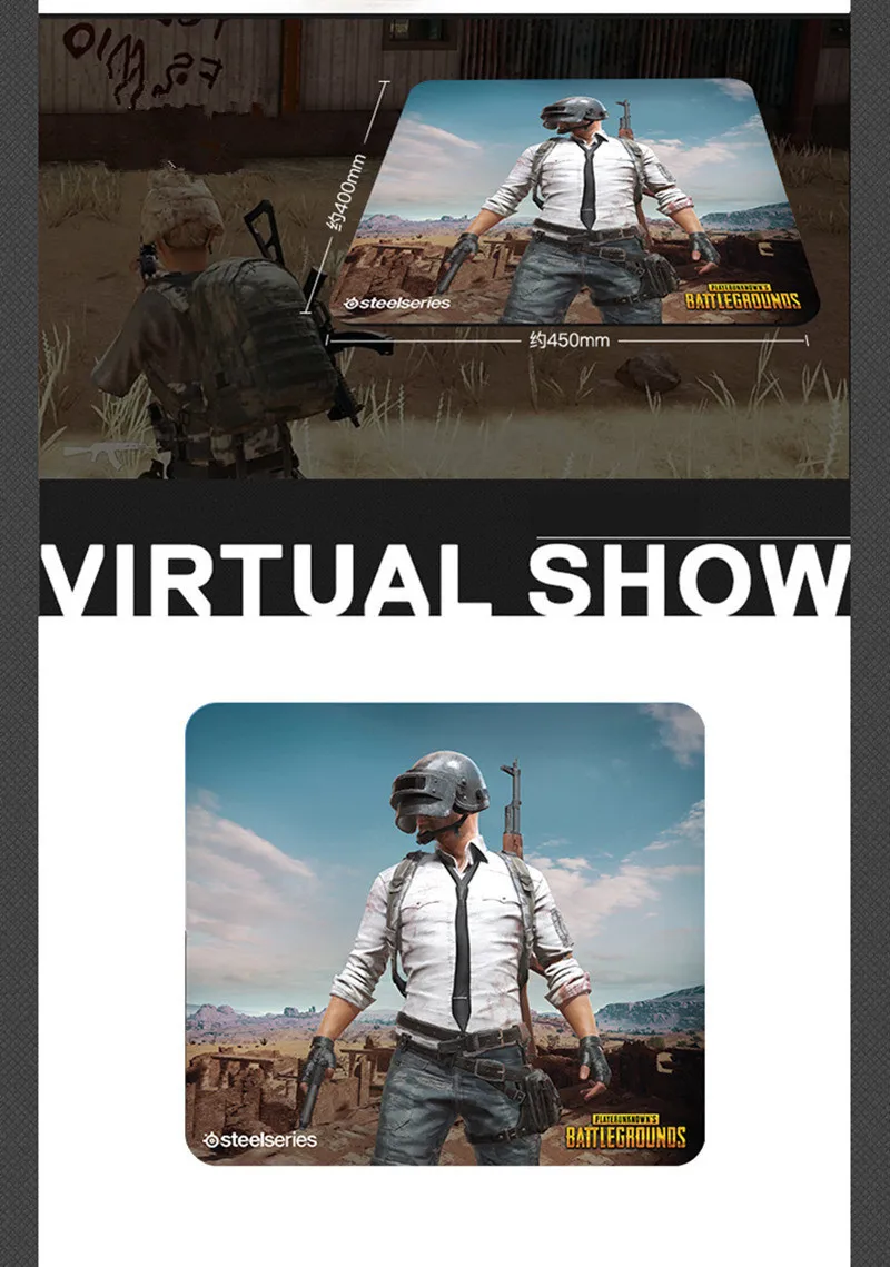 Игровая мышь SteelSeries Rival 310 PUBG Edition-оптический сенсор TrueMove3 12000 CPI-кнопки с разъемом-RGB Освещение