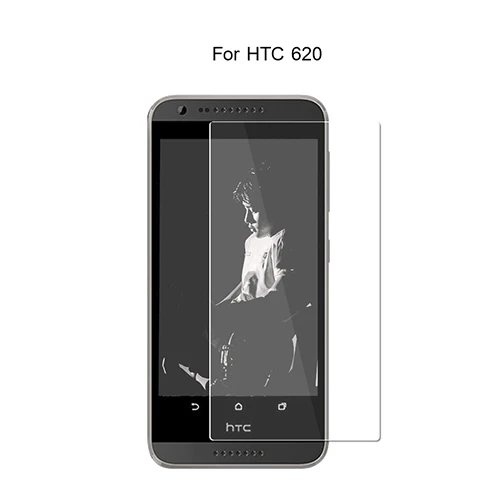 2.5D с уровнем твердости 9H прочное закаленное защитное стекло для htc один M7 M8 M9 E8 E9 626 825 620 820 816 830 628 828 530 протектор экрана Защитная пленка - Цвет: for HTC 620