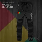 Guinean GNGuinean GN Мужские штаны, джоггеры, спортивный костюм, спортивные штаны, спортивный костюм, флисовый Тактический Повседневный Национальный флаг