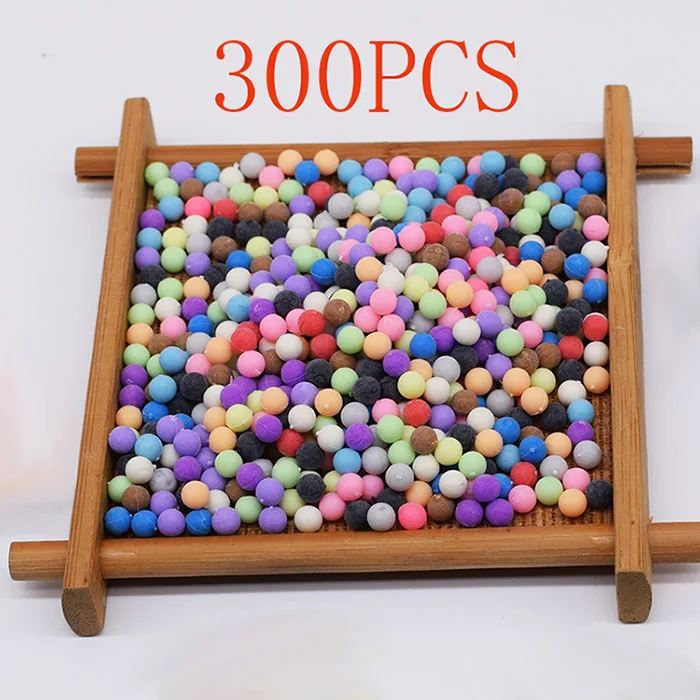 Оранжевый 300 шт. Pegboard водные бусины Diy игрушки для детей Хама набор бисера девочка мальчик Beadbond игрушка предохранитель головоломки образовательные головоломки для малышей - Цвет: Оранжевый
