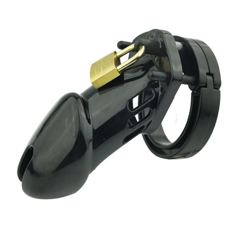 Пластиковое кольцо на пенис с замком мужское устройство верности cb6000 cbt БДСМ секс