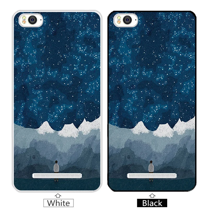 5.0 inch For Xiaomi Mi 4c Marbles Back Cover for 4i Clear TPU Phone Case Mi4C Soft Silicon Shell Xiomi Mi4i |