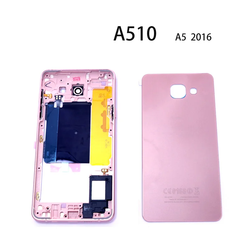Заднее стекло для Samsung Galaxy A5 2016 сзади батарея крышка SM A510F задняя дверь Дело