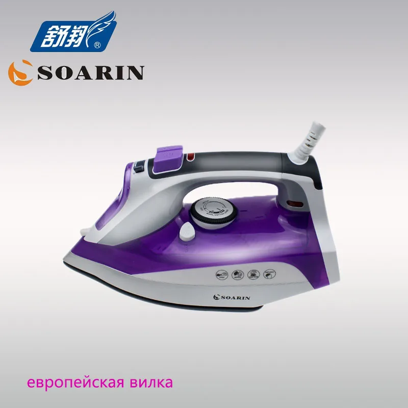 For Clothes Handheld Steam Iron Thermostat Prevent Calcium D