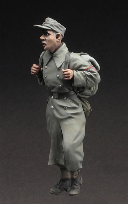 

1/35 модельная фигурка из смолы немецкий набор POW, 1944-45 076 несобранный Неокрашенный верх