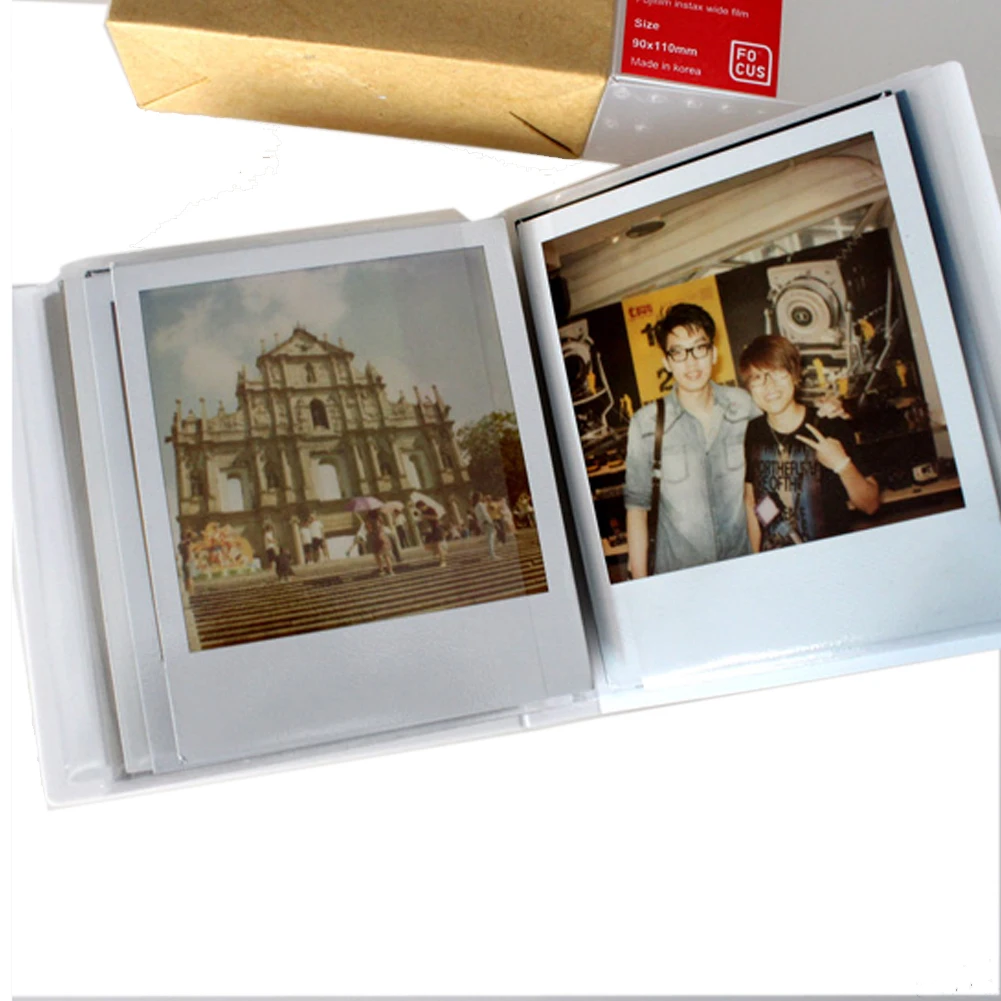 48 фотографий фокусировка квадратные простые фильмы книга фотоальбом для Fuji Polaroid