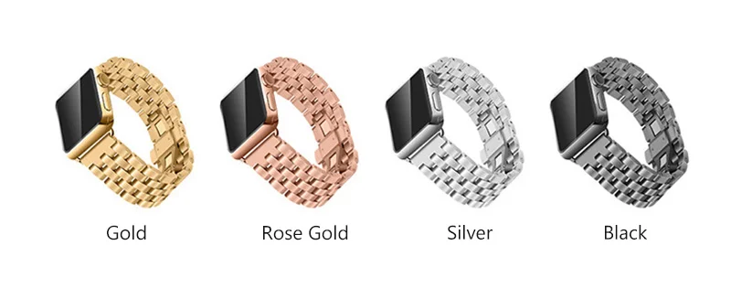 Ремешки для наручных часов из нержавеющей стали для Apple Watch ремешок ссылка серебро розовое золото черный металлический браслет 42 мм 38 мм аксессуары для iwatch