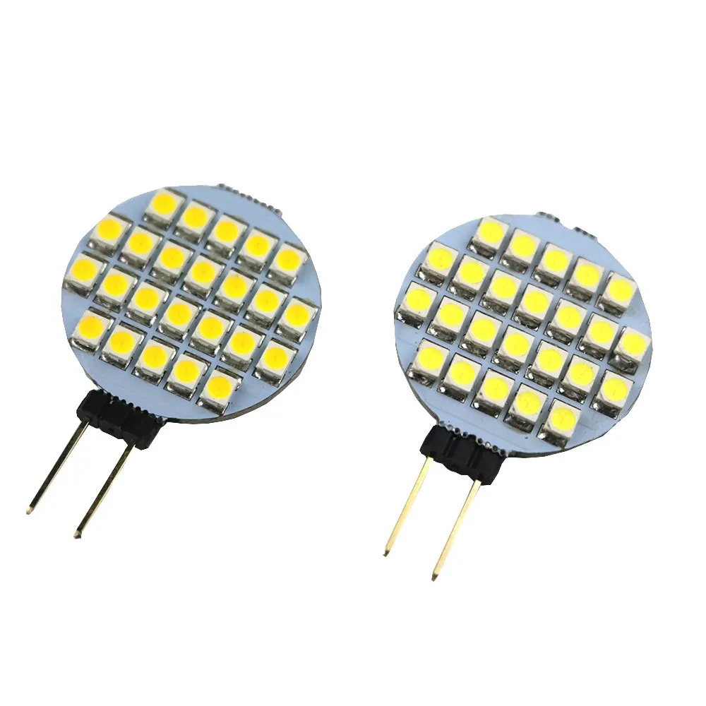 G4 Базовая Светодиодная лампа 24 5050 SMD светодиодный светильник Кукуруза DC12V Vifat