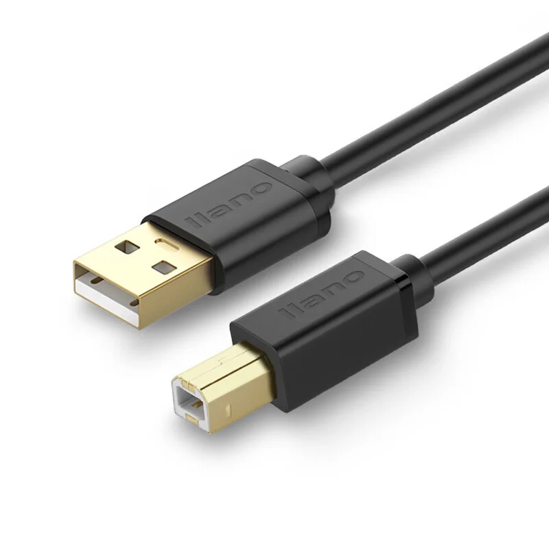PIHEN usb кабель для принтера Камера сканера canon epson hp USB2.0 квадратный Порты и разъёмы