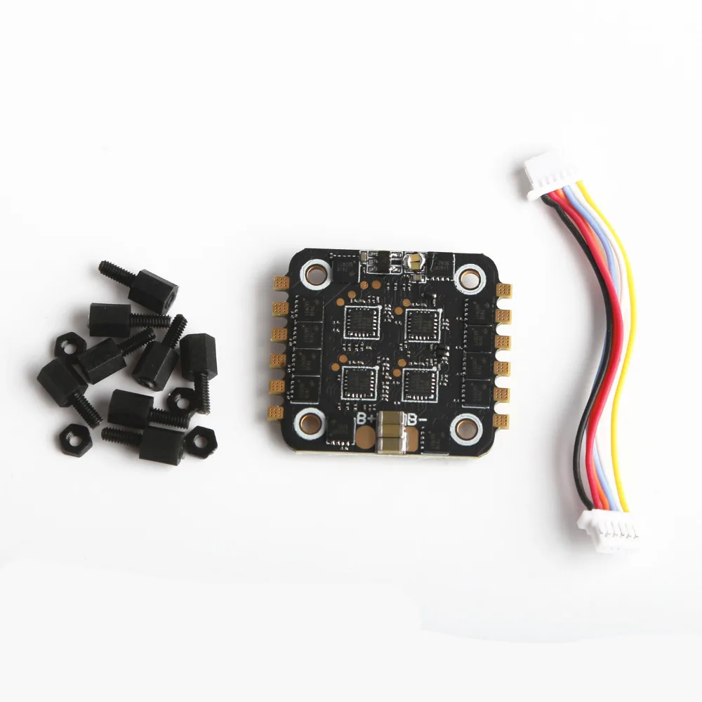 BS 28A 4в1 4 в 1 2 S BLHELI_S ESC * 20*20 мм мех PWM Multishot modus Oneshot DSHOT RC гоночный Квадрокоптер