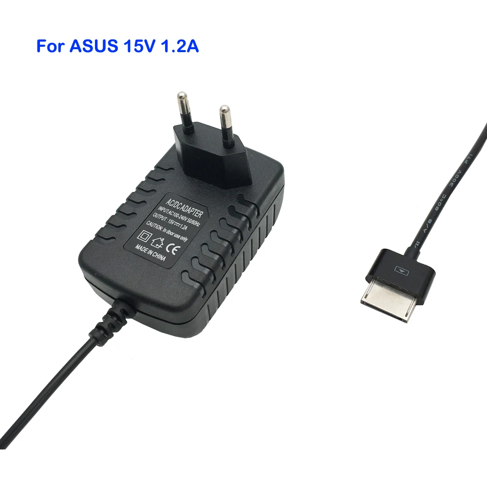 ЕС Plug 15V1. 2A стены AC Зарядное устройство Питание адаптер для ASUS VivoTab RT TF600 TF600T TF701 TF701T