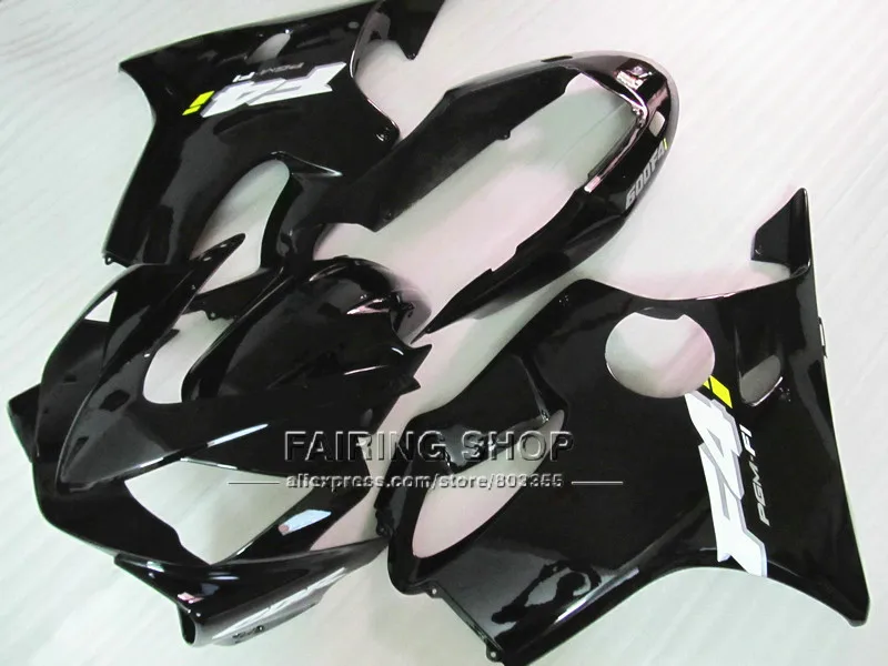 Плоский черный обтекатель для мотоцикла ABS HONDA CBR600 F4I 2004 2005 2006 2007 Обтекатели f4i 04-07 |