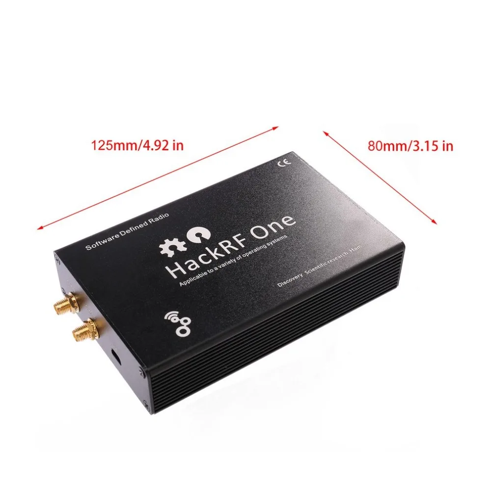 HackRF один 1 мГц 6 ГГц SDR Platform Software Defined Radio развитию сигнал трансивера с оболочкой