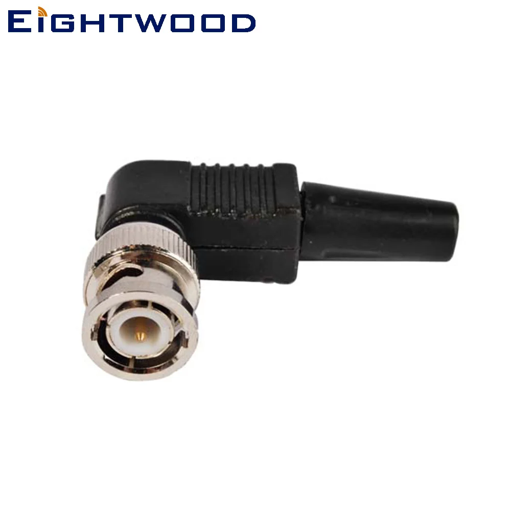 

Eightwood 5PCS BNC Jack Female Socket RF Coaxial Connector Surveillance for Monitor CCTV Security Camera Aerial Antenna Cable