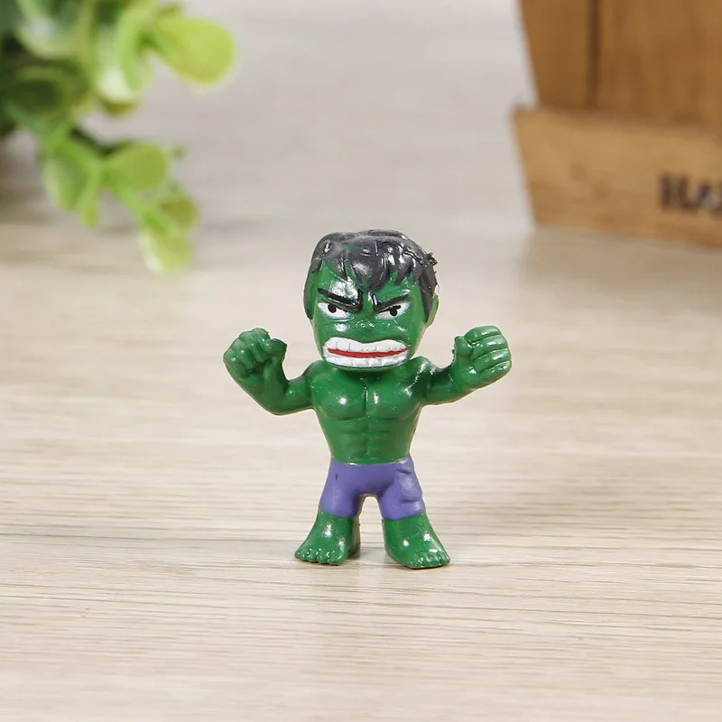 Игрушечные мини фигурки мстители Бэтмен Халк Тор 12 шт./компл.|avengers toys|action toysmodel toy |