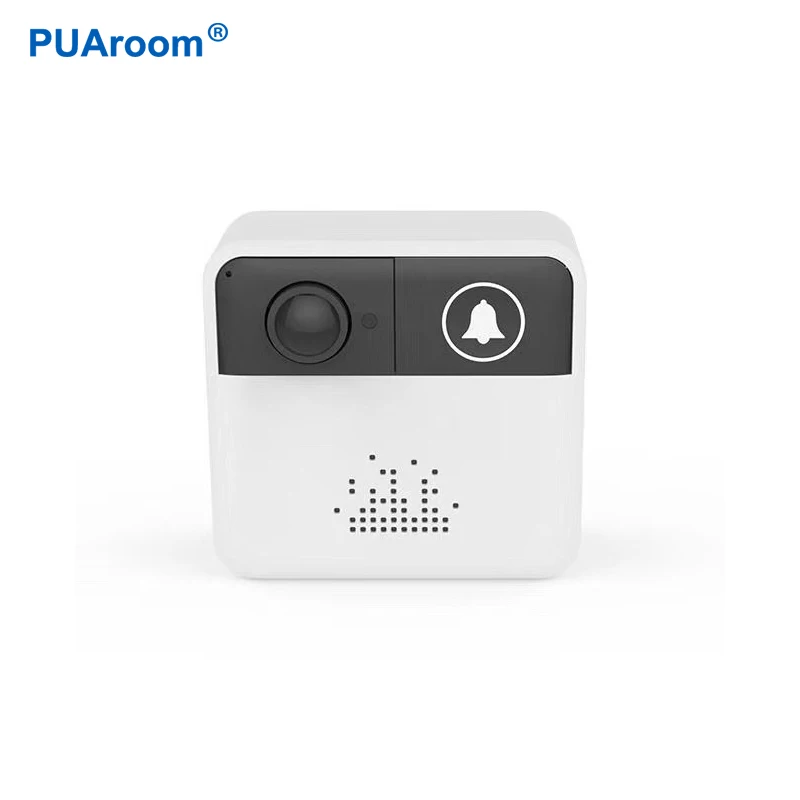 PUAroom 720P 1MP разблокировка паролем видеодомофоны дверной звонок мини камера Wifi
