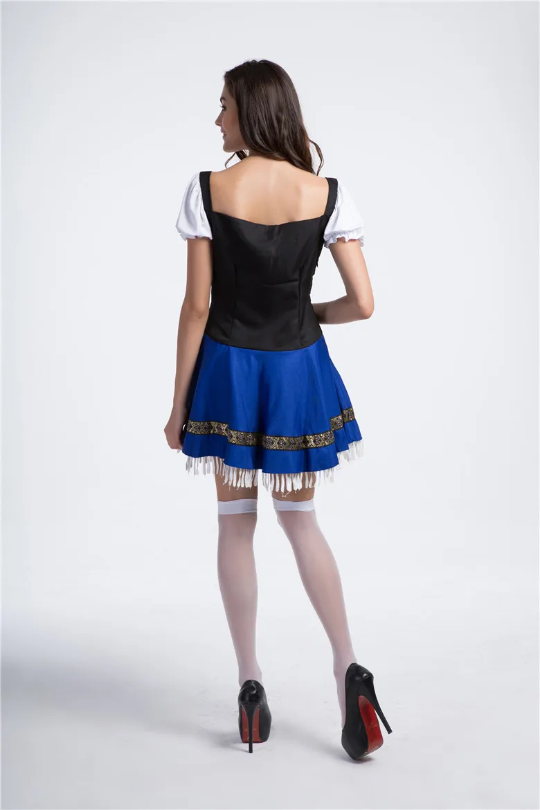 Для женщин Пособия по немецкому языку карнавальный костюм Косплэй Heidi Wench платье