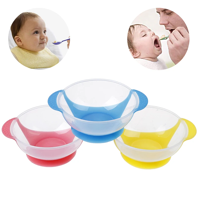 Детская посуда детская Детские миски для кормления присоска с датчиком