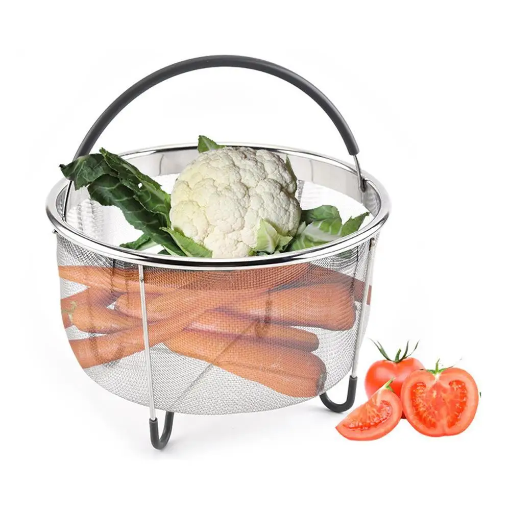 New kitchen multifunctional drain basket Stainless Steel Steamer Basket Instant Pot Accessories Instant Pot Pressure Cooker