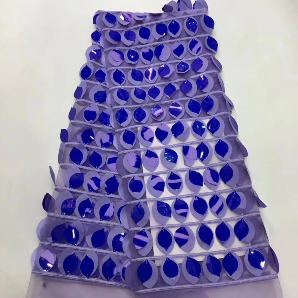 

Gorgeous tulle lace with sequins 2019 new arrival French sequins lace fabric embroidery lace fabric For Party ML7731