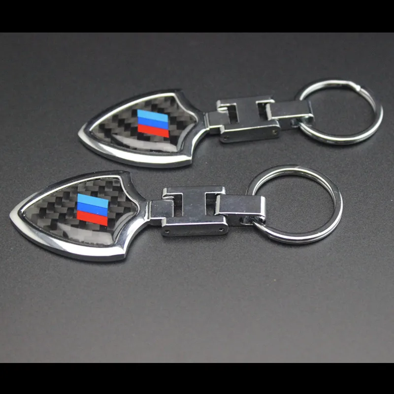 1 шт. новый брелок из углеродного волокна для BMW M Power 2 3 5 7 серия X1 X3 X4 X5 X6 E90 F10 M1 M3 M5 F20