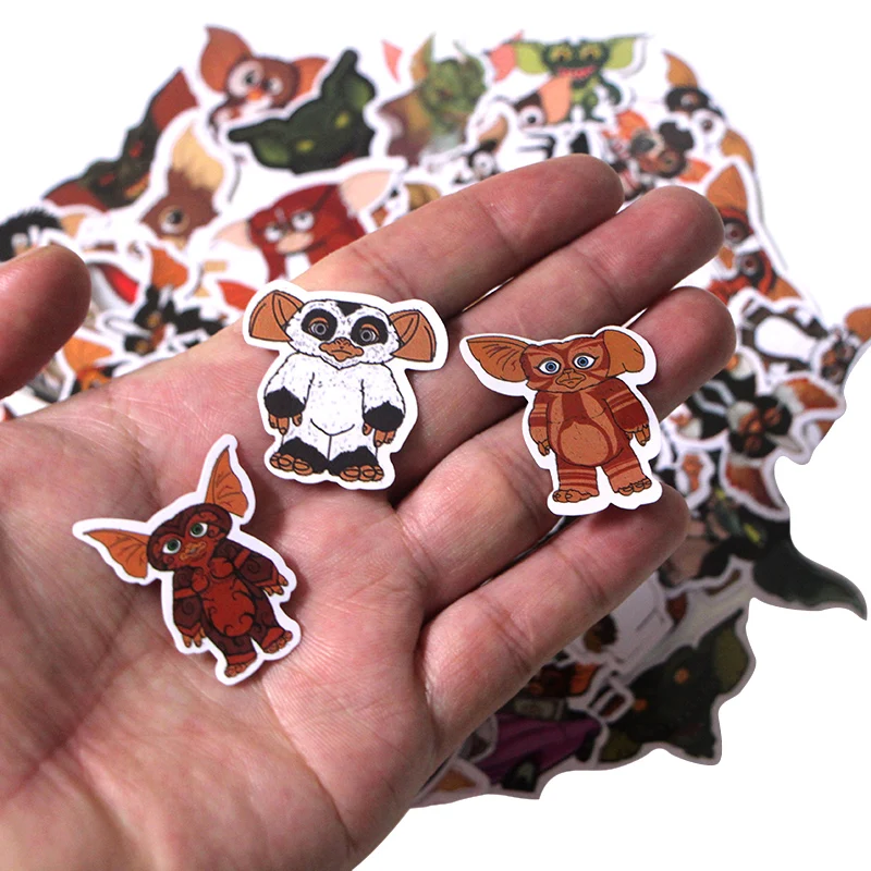 66 шт. Gremlins Gizmo Красивый Веселый мультяшный альбом для скрапбукинга DIY багаж ноутбук мотоцикл трафарет Водонепроницаемая наклейка E0051