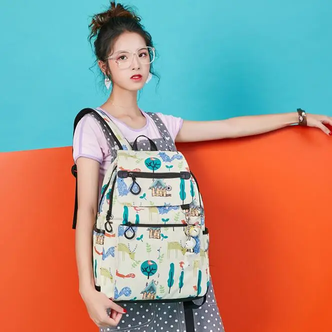 Классический оригинальный женский студенческий модный рюкзак Mochila Feminina 2019