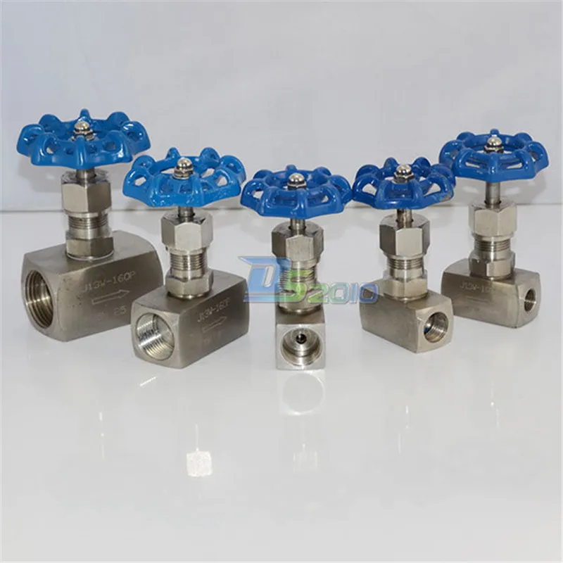 Игольчатый клапан MEGAIRON BSPT DN10 3/8 дюйма резьба мама нержавеющая сталь SS 202 клапаны