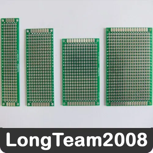 20 шт. двухсторонняя универсальная печатная плата 2x8 / 3x7 4x6 5x7 см (каждый размер 5 шт.)