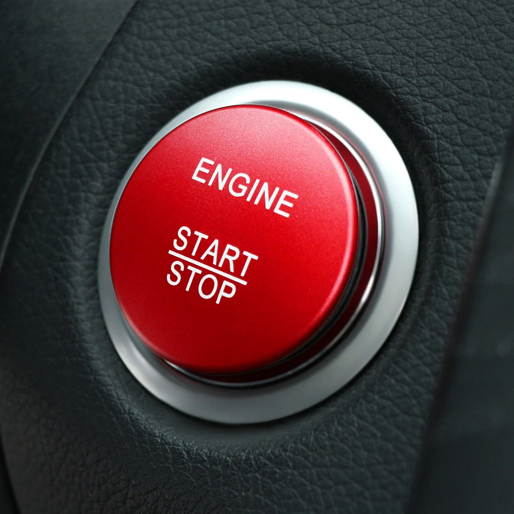 Кнопка запуска двигателя алюминиевый чехол для автомобиля Стайлинг Mercedes Benz A B C GLC