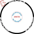 12 предметовкомплект 2 колеса обода горный велосипед 26 27,5 29er дюймов диск колеса о тра Стикеры MTB руль декоративные Стикеры наклейки на велосипед