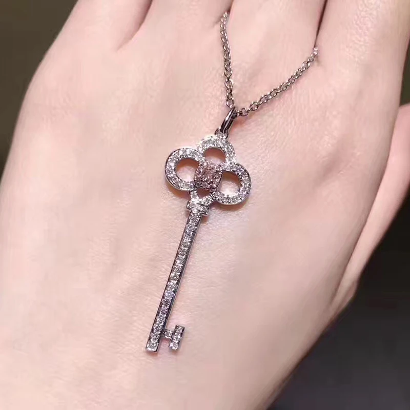 2017 известный бренд 925 Серебряные ювелирные изделия кубический циркон проложить