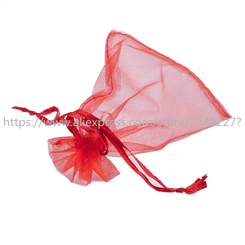 50pcs/lot 7x9 9x12 10x15 13x18cm Organza Bag Christmas Wedding Gift 19 Color Jewelry Packing Display Bag&amppouch Favor Bags 6Z | Дом и сад