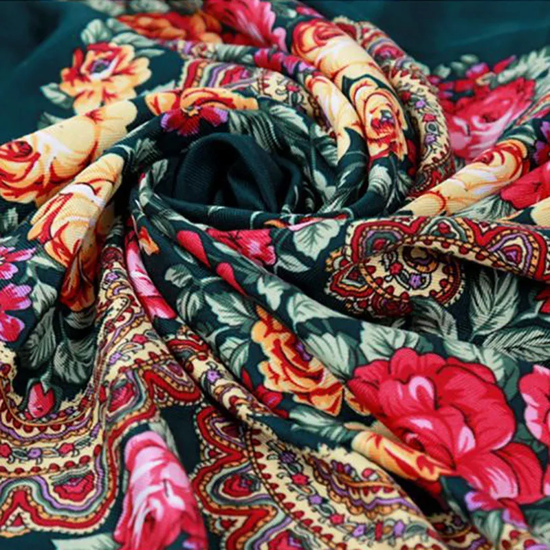 Boho кисточкой шарф с бахромой Женская Косынка Смешанный хлопок полотняного