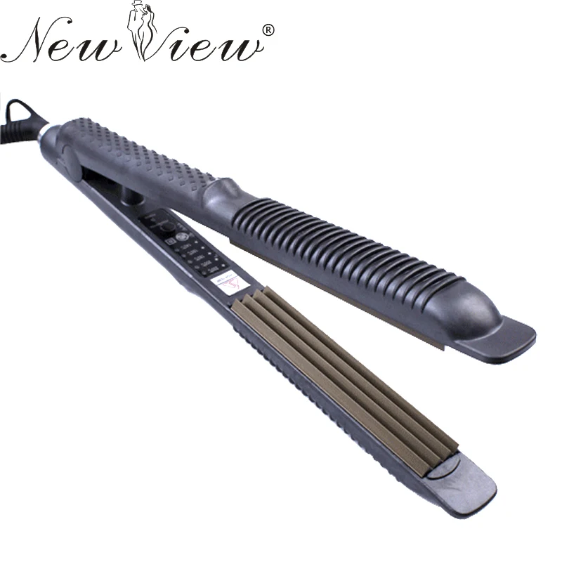 NewView Ceramic Hair Curler Corrugated Iron Professional Straightening Flat Styling Tools Straightener | Бытовая техника