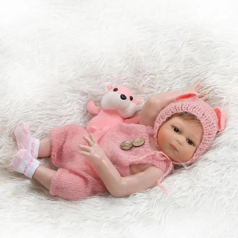 

NPK DOLL Reborn Baby 18 inch Full Vinyl Lifelike toys for children Fake Infant Educational Bath Kids Playmate