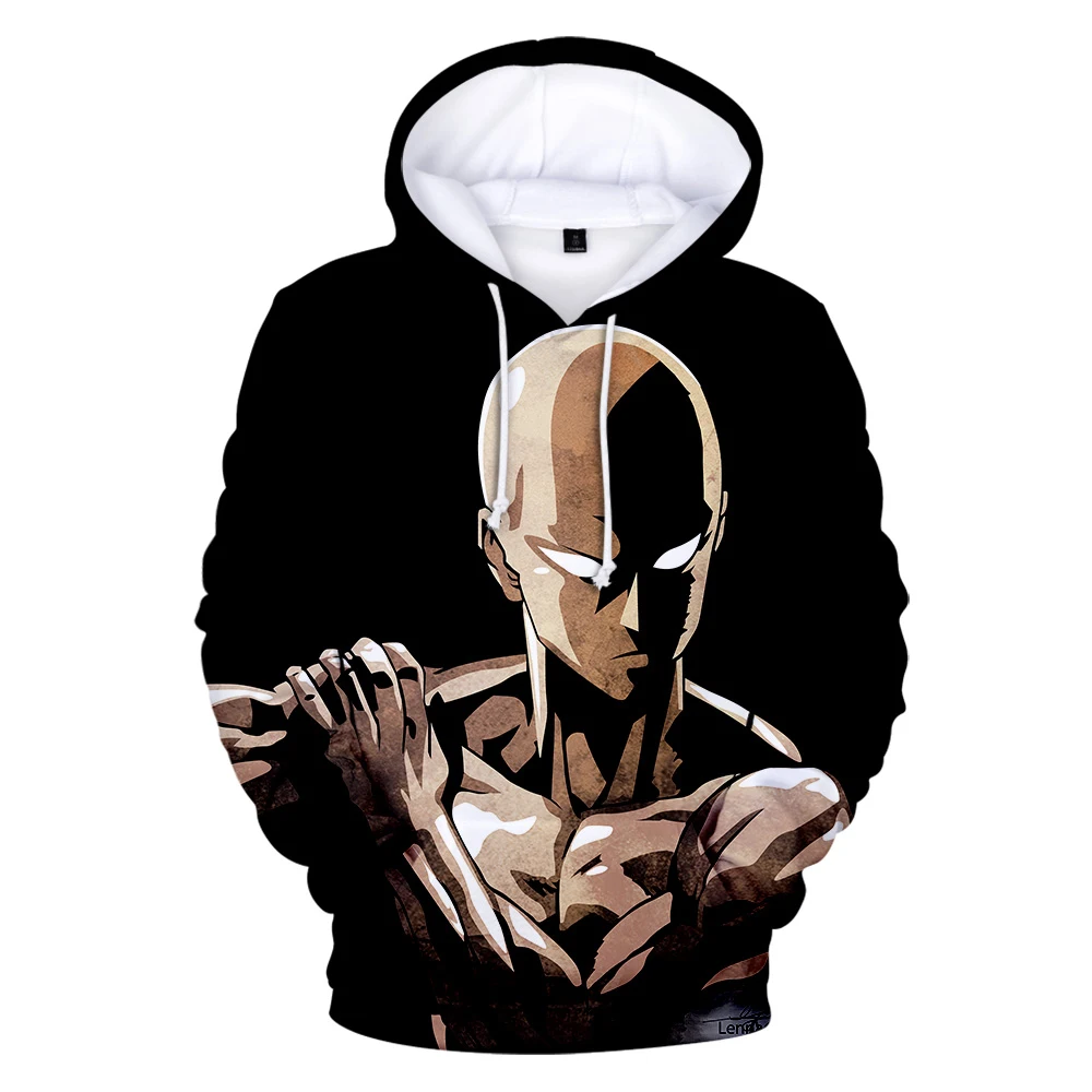 One Punch Man сезон 2 3D толстовки с капюшоном и принтом для женщин/мужчин Модная одежда