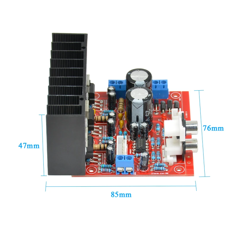 TDA2030A 2 1 Плата усилителя сабвуфера трехканальный динамик аудио бас | Электроника