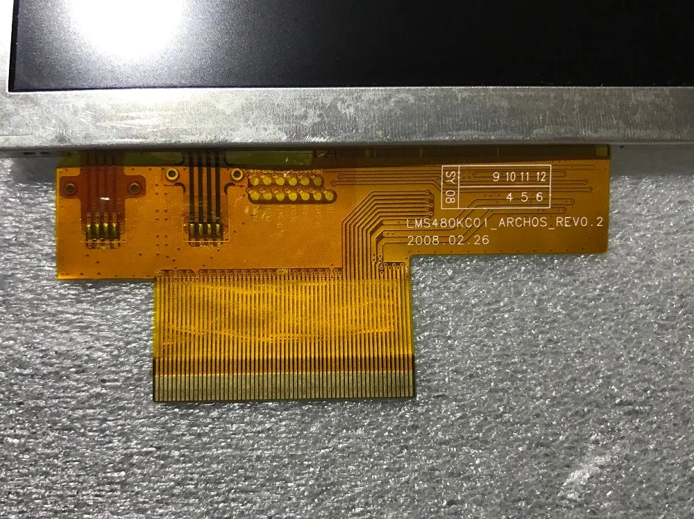 Оригинальный Новый ЖК номер кабеля экрана 4 8 дюйма: LMS480KC01 ARCHOS REv0.2|numbered cable|number 2number