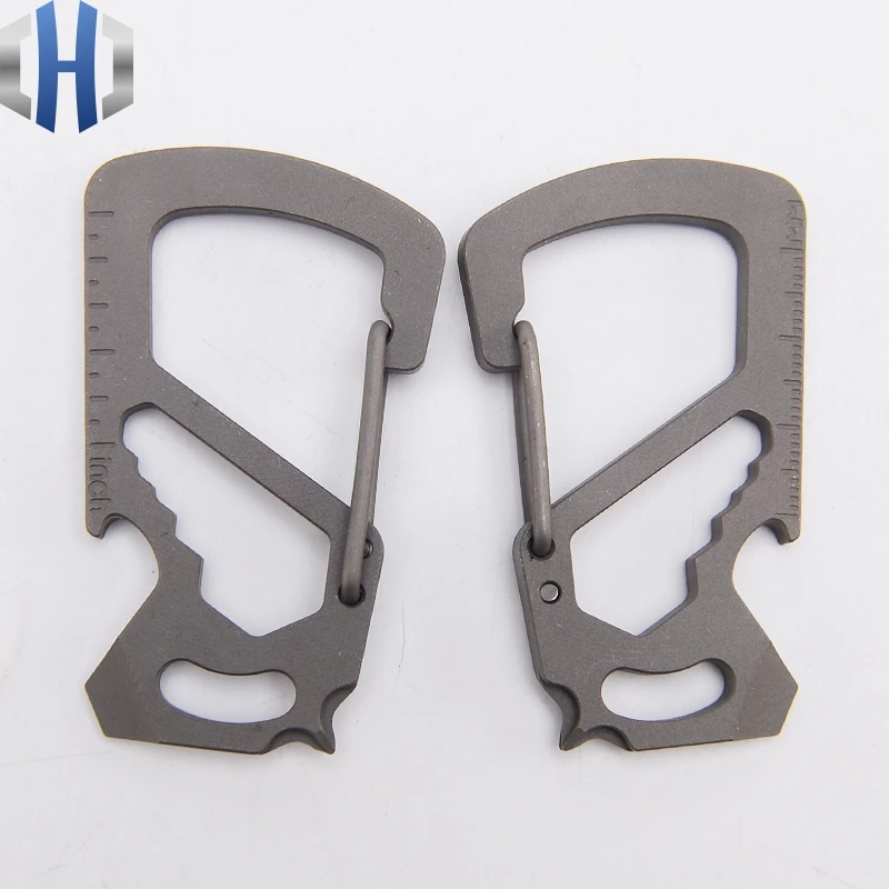 Многофункциональный быстроподвесной брелок из титанового сплава карабин товары