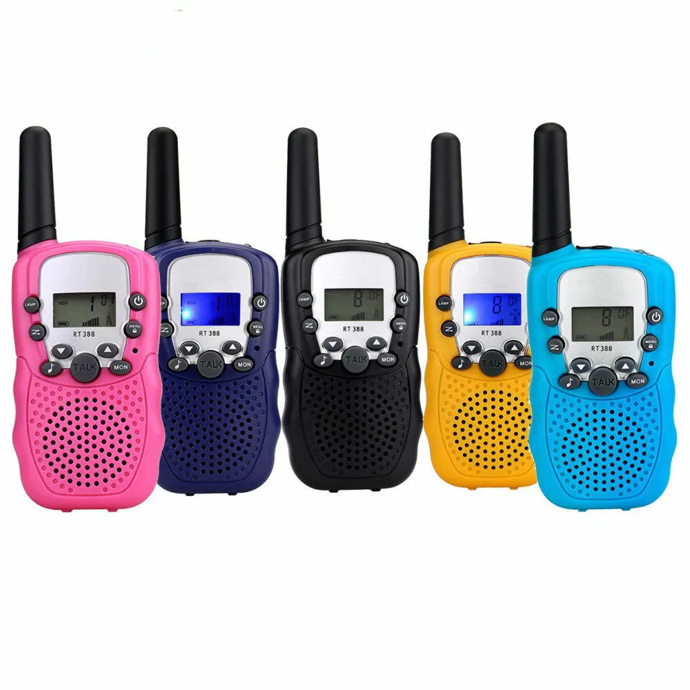 IPiggy 2 шт. мини рация детская радиостанция RT388 0 5 Вт PMR PMR446 FRS UHF портативный