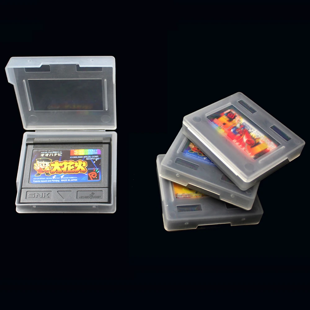 

Game plastic cases Games Card Cartridge for SNK NEO GEO Pocket color NGPC NGP protective box shell case