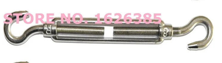 M4--M8 304 крюк из нержавеющей стали для крючка вертушка стальной трос Натяжной
