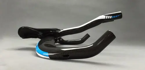 TOSEEK полностью углеродное волокно блеск для отдыха на велосипеде/TT Руль Диаметром